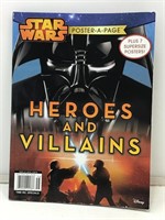 Star Wars Hero’s and Villains Poster A Page