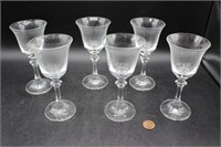 Set of Glass Liqueur Glasses
