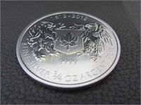 Canadian 2012 Silver Dollar