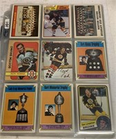 86 Bruins Cards 70-80’s