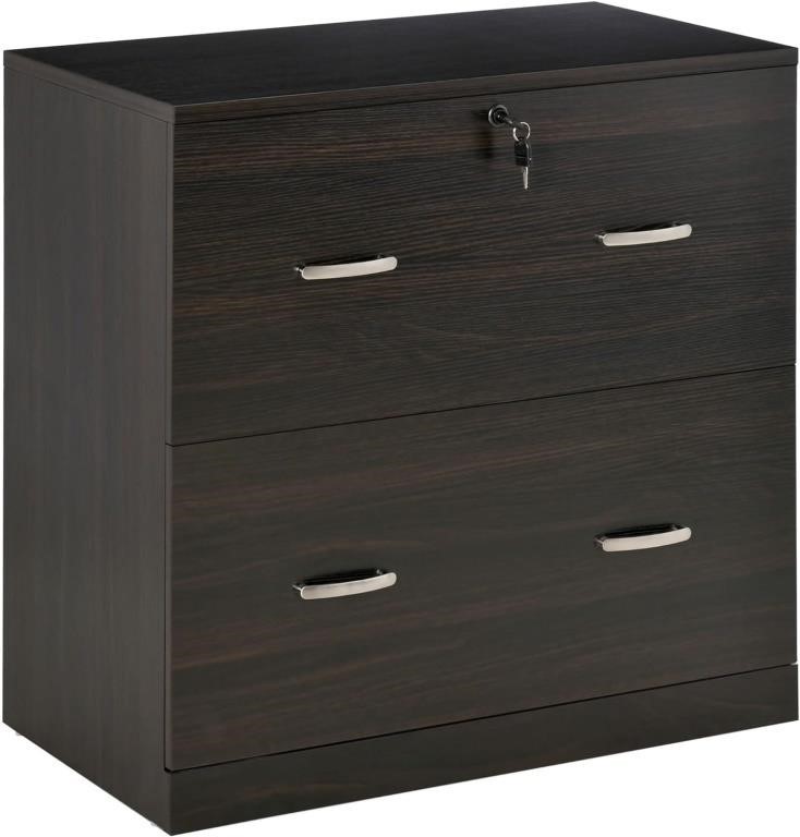 New 2-Drawer File Cabinet with Lock and Keys