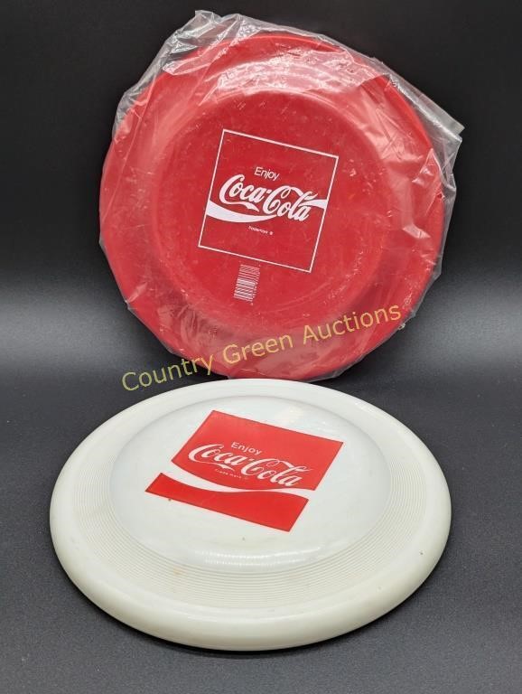 Coca-Cola Frisbees