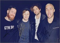 Fall Out Boy Autograph Photo