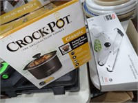 Small Electric Crock Pot & OXO Slicer