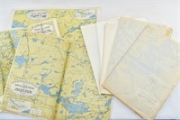 14 Rare Vintage Maps of Northern MN Lakes & Canada