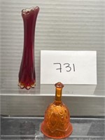 Vintage blown glass vase