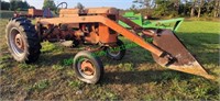 Case VAC tractor with loader