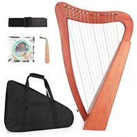 Lyre harp,Mahogany Lyre Harps For Adult Kids
