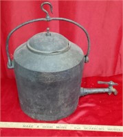 Antique 4 Gallon Cast Iron Hot Water Boiler