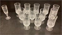 Crystals Glasses (1 HAS CHIP BASE) (12)