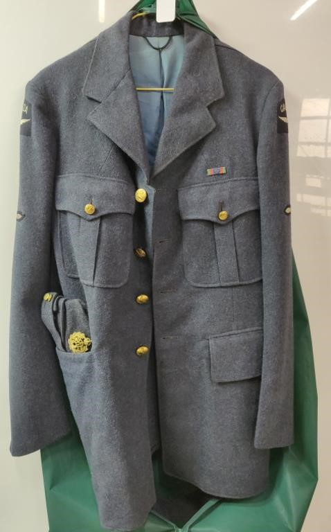 WW2 Military R.C.A.F. 1941 Dated Uniform & Hat