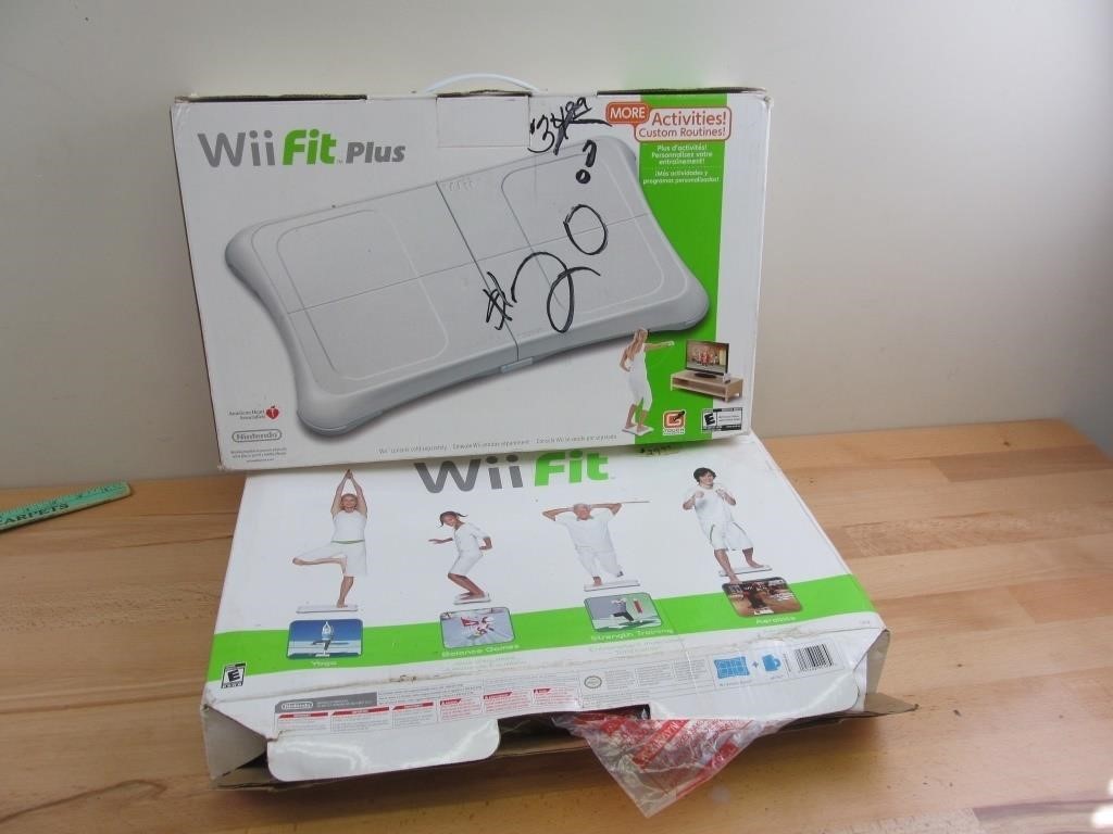 Wii Fit and Wii Fit Plus
