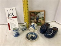 3 Delft (Assorted Pieces)