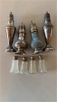 For sterling silver shakers, one pair of weighted