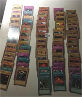 ASSORTED YUGIUH CARDS 1996 MOST SHOW CORNER WEAR