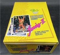 (J) WWF history of wrestle mania collectors cards