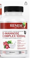 RENEW ACTIVES D MANNOSE COMPEX 1000 MG 120