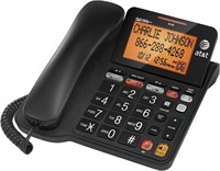 (N) AT&T Corded Phone with 25 min Digital Answerin