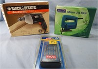 *NOS* 3PC ELECTRIC POWER TOOLS AND DRIVER BITS
