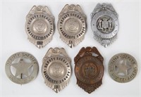 DEPUTY SHERIFF BALTIMORE COUNTY BADGES (7)