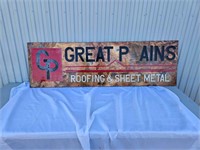 Great Plains Roofing and Sheet Metal Sign