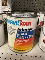 ServiStar® Interior Enamel (Ant. White) x 2 Cans