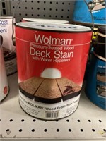 1 Gal. Wolman® Deck Stain (Redwood) x 2 Cans