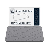 Diatomite Stone Bath Mat - Fast Drying Bathroom