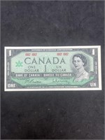 Bank of Canada 1967 One Dollar