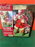 Sealed 500 pc Coca Cola Contour Puzzle