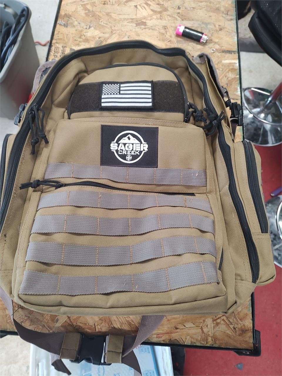 Millitary Style Diaper Bag