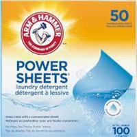 ARM & HAMMER Laundry Detergent Power Sheets -