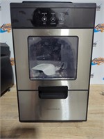 $330  Insignia 44lb Nugget Icemaker Stainless Stee