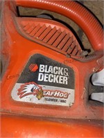 Black & Decker leaf blower electric not tested