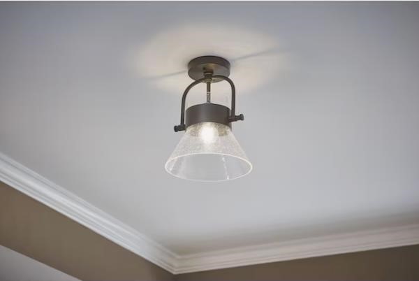 Aldean Ceiling Light  Semi-Flush Mount 1-Light $90