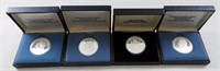 (4) BICENTENNIAL MEDALS in ORIGINAL BOX