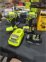 Ryobi 18v brushless 2 tool combo kit