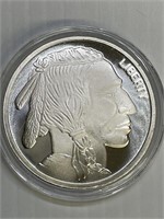 Classic Indian 1 oz  Silver Round