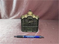 Cast Iron Bank Coin Bank -