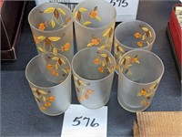 Autumn Leaf Glasses