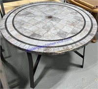 Stone Top Patio Table (48 x 48 x 29)