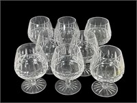8 Waterford Brandy Glasses