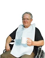 New MedPride Case of Disposable Adult Bibs