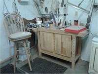 Workbench and contents