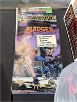 13 issues of badger comic books