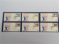 500 Home Run Club 1st Day Issue Stamp Collection