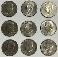 1971 and Up Kennedy Half Dollar!