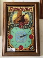 Remington Advertisement Clock