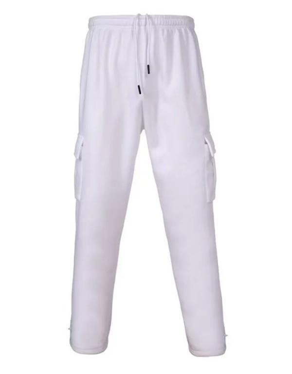 Size: 2XL, Zusmen Mens Fleece Cargo Sweatpants