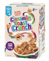 Super Jumbo Cinnamon Toast Crunch Cereal, 1.3 Kg